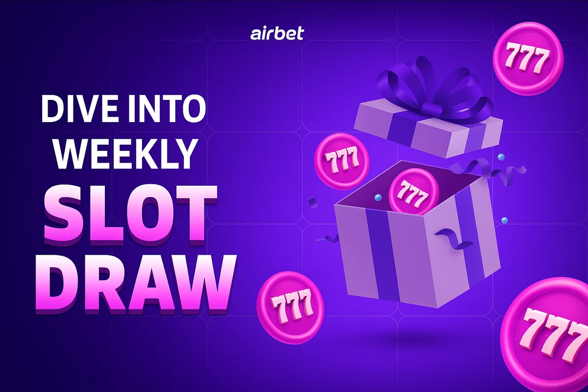 07 regalo viola con gettoni 777 per lestrazione settimanale delle slot su airbet
